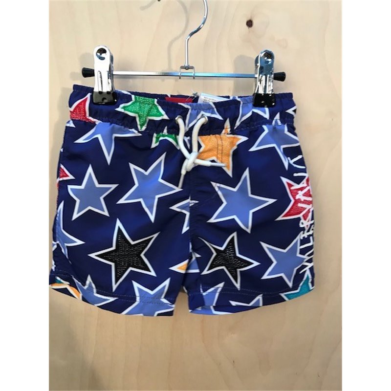 Blackberry Surf Shorts, mixed star - Villervalla