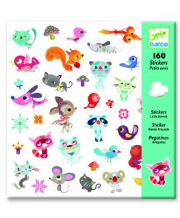 160 stickers Vriendjes 4-8j - Djeco