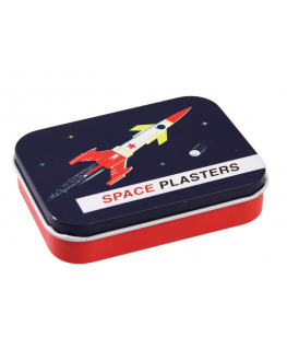 SPACE AGE PLASTERS IN A TIN (PACK OF 30) - Rex