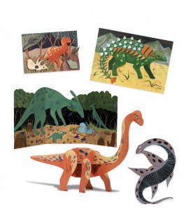 The world of dinosaurs Dino box 6-10j - Djeco