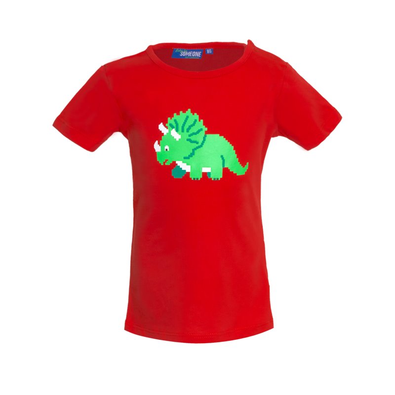 T-shirt Dinoba Red - Someone