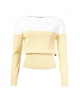 Sweater mina white-sulmher - Froy & Dind