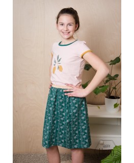 Bonny skirt Lurex flower - ba*ba kidswear