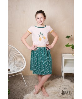Bonny skirt Lurex flower - ba*ba kidswear