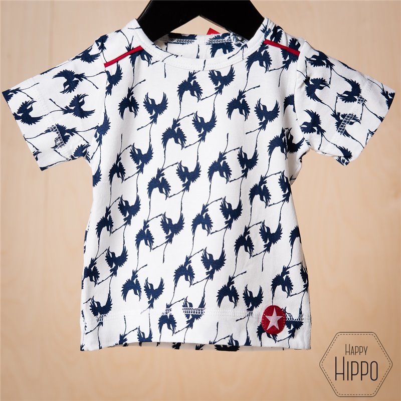 T-shirt bird print - Kik*Kid