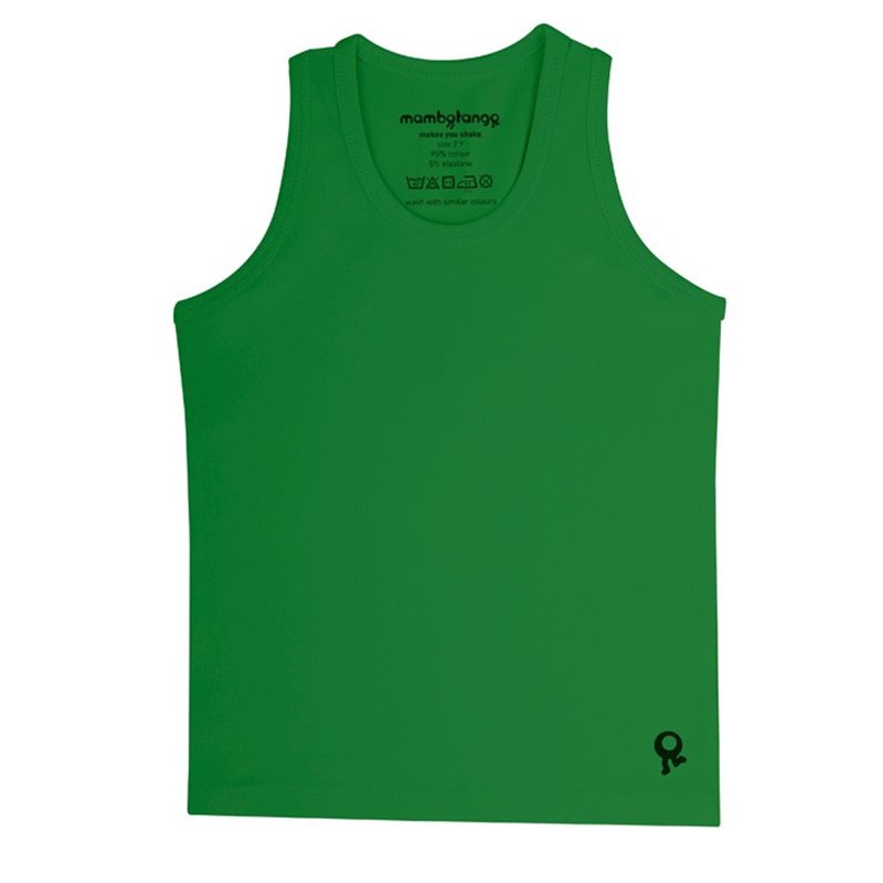 T-Shirt zonder mouwen / Groen - Mambotango