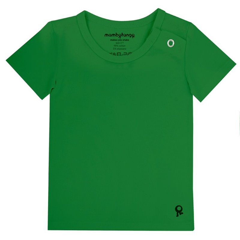 T-Shirt baby korte mouwen / Groen - Mambotango