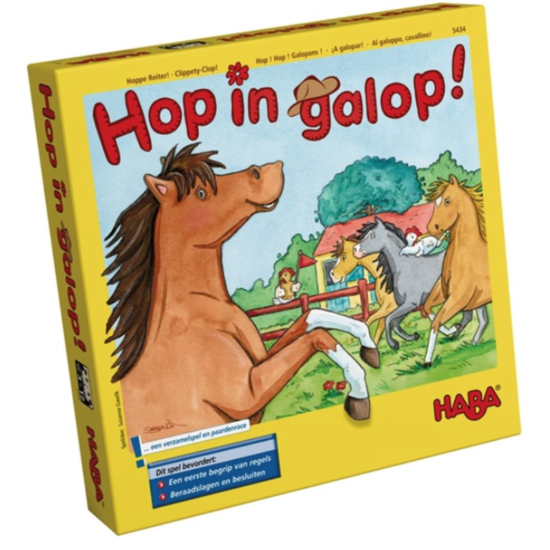 Spel - Hop in galop! 3-12j - Haba