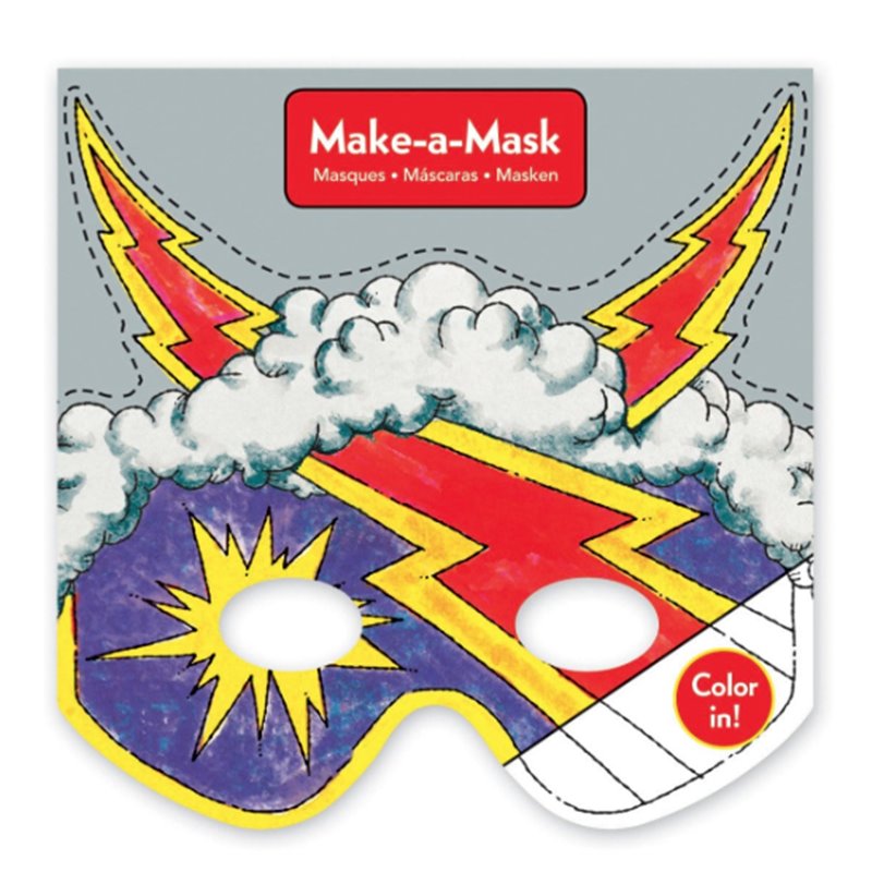 Make-a-Masks/Superheroes - Mudpuppy