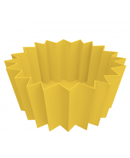 Jumbo siliconen cups yellow - Lunchpunch
