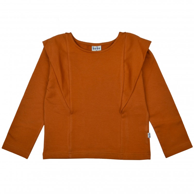 Cinar shirt Leather brown W21 - ba*ba kidswear