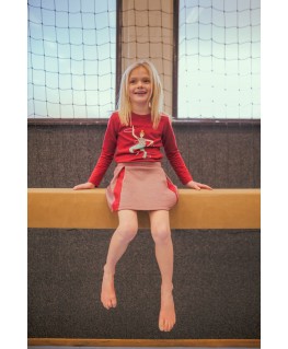 Chloe skirt Diagonal stripes JAC - ba*ba kidswear