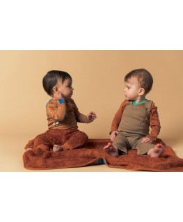 Baby baggy Pluche brown W21 - ba*ba kidswear