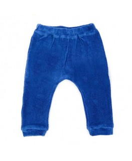 Tommy baby trousers velours royal blue - Lily Balou