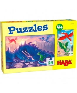 Puzzels - Draken - Haba