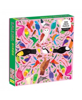 Family Puzzle/Kaleido-Birds 500 pcs - Mudpuppy