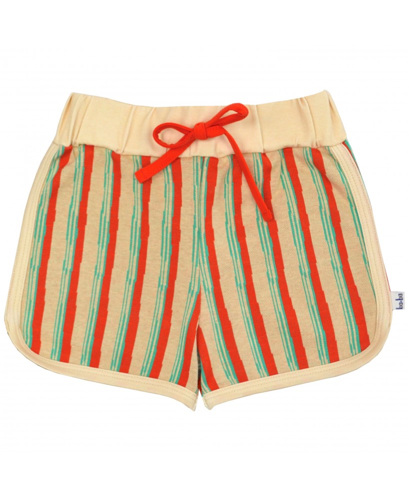 Short Red stripe S22 - ba*ba kidswear