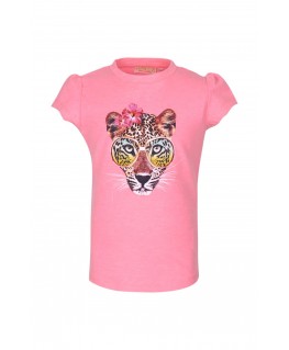 T-shirt Botswana Fluo Pink - Someone