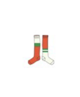 Jordan Knee socks Orange - Lily Balou