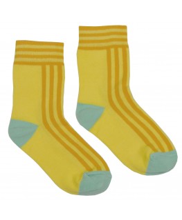 Short sock Yellow line -...