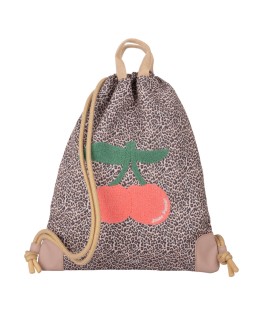 City Bag Leopard Cherry -...