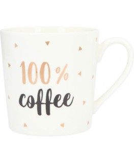 Beker 100% coffee - Topmodel