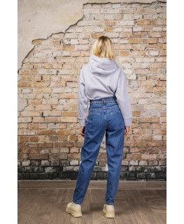 Jeansbroek model met hoge taille - Toxik3