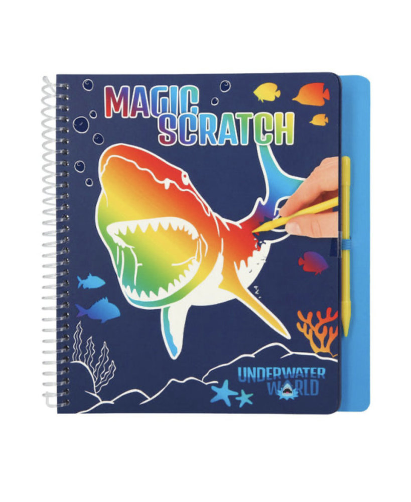 Underwater World Magic Scratch Book - Topmodel