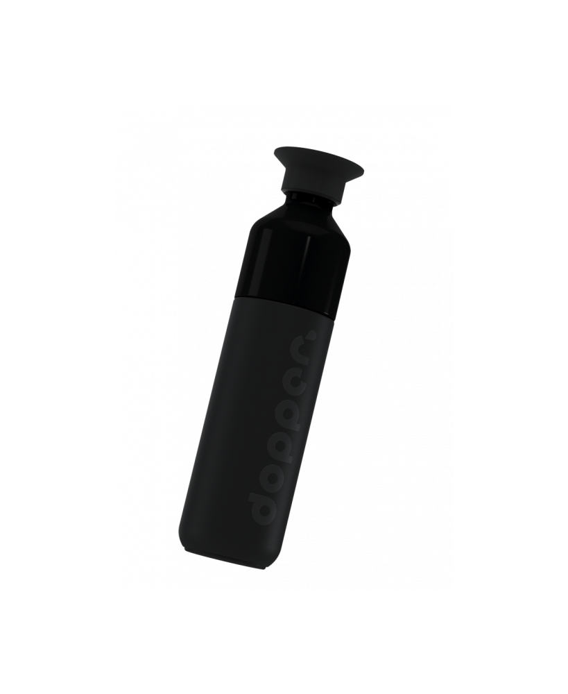 Drinkfles met isolatie 350ml Black - Dopper