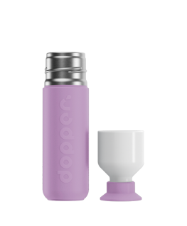 Drinkfles met isolatie 350ml Throwback Lilac - Dopper