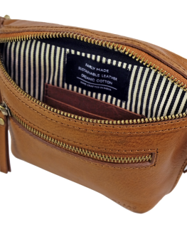 Beck's Bum Bag Cognac Stromboll Leather - O My Bag