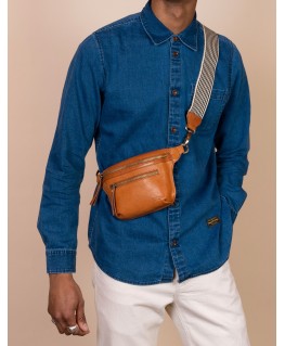 Beck's Bum Bag Cognac Stromboll Leather - O My Bag