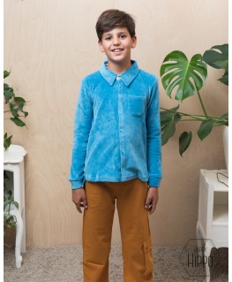 Boys shirt niagara blue - ba*ba kidswear