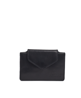 Harmonica Wallet - Black Classic Leather - O My Bag