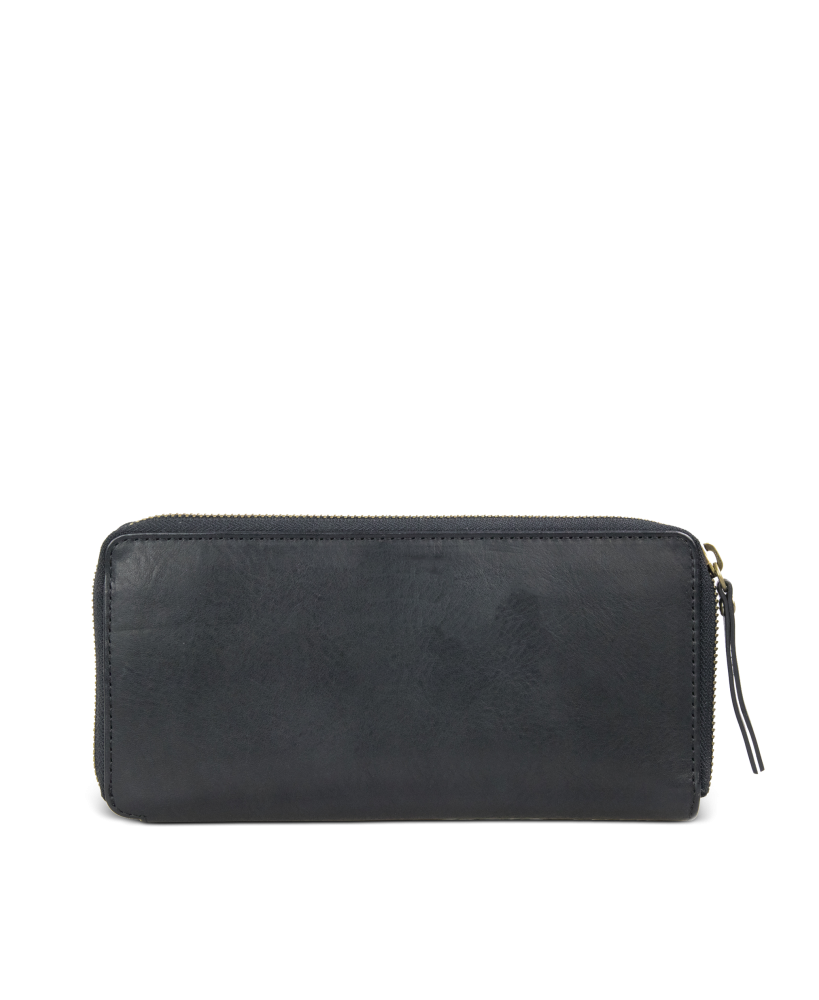 Sonny Wallet Black Stromboli Leather - O My Bag