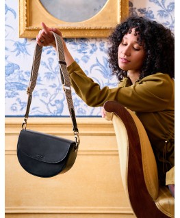 Ava Black Classic Leather - O My Bag