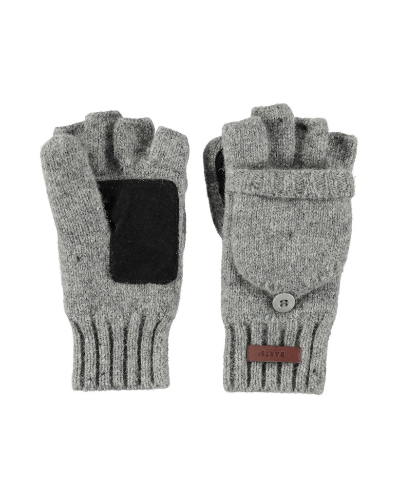 Haakon Bumgloves Boys Heather Grey - Barts