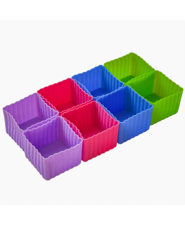 Cubes siliconen bakjes - Yumbox
