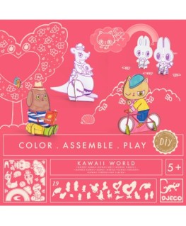 Color-assemble-play kawaii...