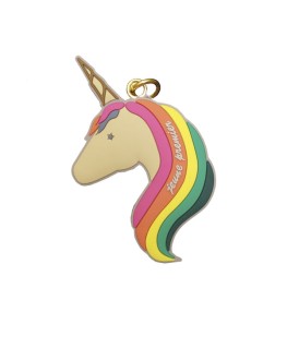 Sleutelhanger charm unicorn...