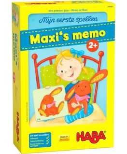 Spel - Mijn eerste spellen - Maxi's Memo - Haba