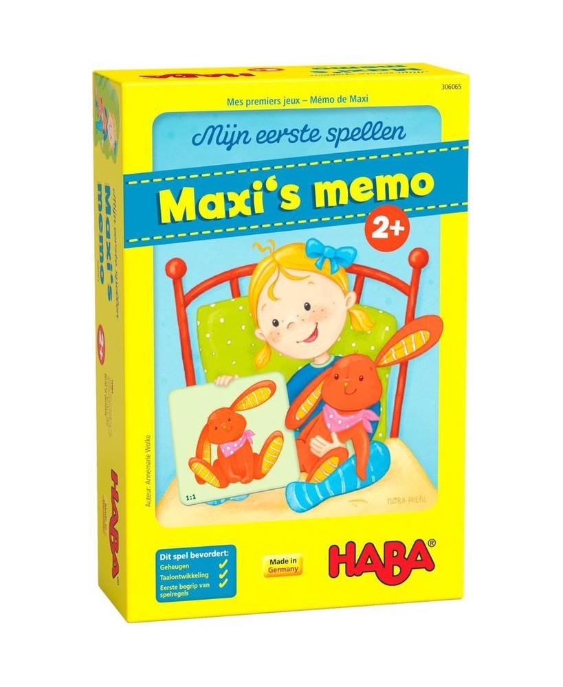 Spel - Mijn eerste spellen - Maxi's Memo - Haba
