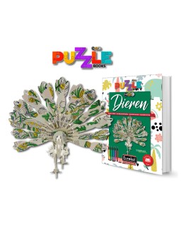 Puzzle Book 3D - Dieren - Eureka