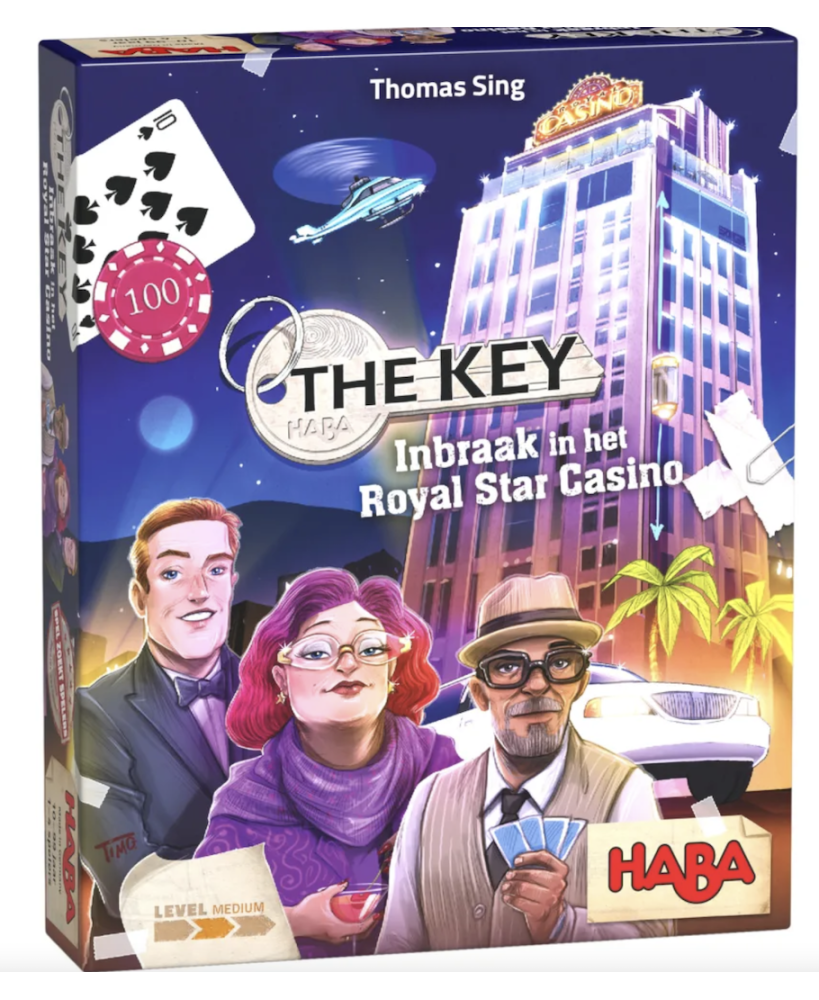 The Key - Inbraak in het Royal Star Casino 10-99j - Haba