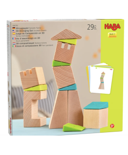 3D compositiespel Scheve torens +3j - Haba