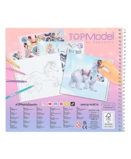 Create your fantasy friends stickerboek - Topmodel