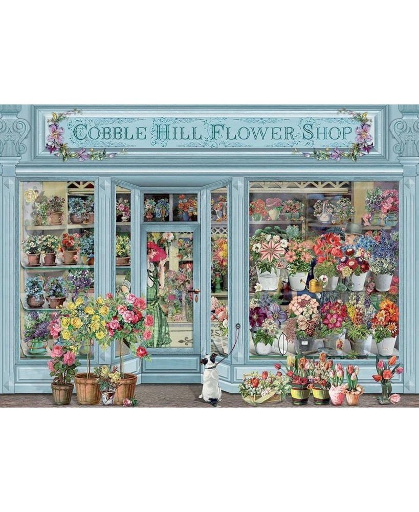 Cobble Hill puzzle 1000 pieces - Parisian Flowers - Cobble Hill