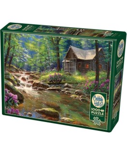 Cobble Hill puzzle 1000 pieces - Fishing Cabin