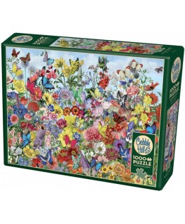Cobble Hill puzzle 1000 pieces - Butterfly Garden
