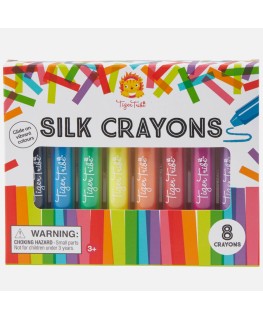 Silk Crayons (8 Crayons) +3j - Tiger Tribe